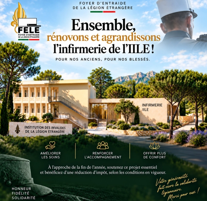 Ensemble, rénovons et agrandissons l’infirmerie de l’IILE !