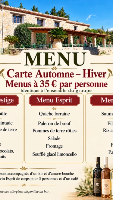 🍽️ La Popote – Domaine de Puyloubier
