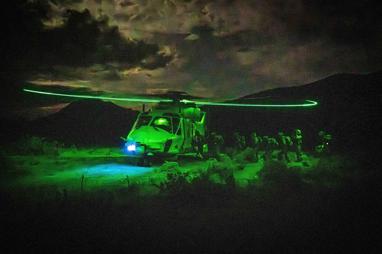 Les parachutistes à l’épreuve du terrain libre